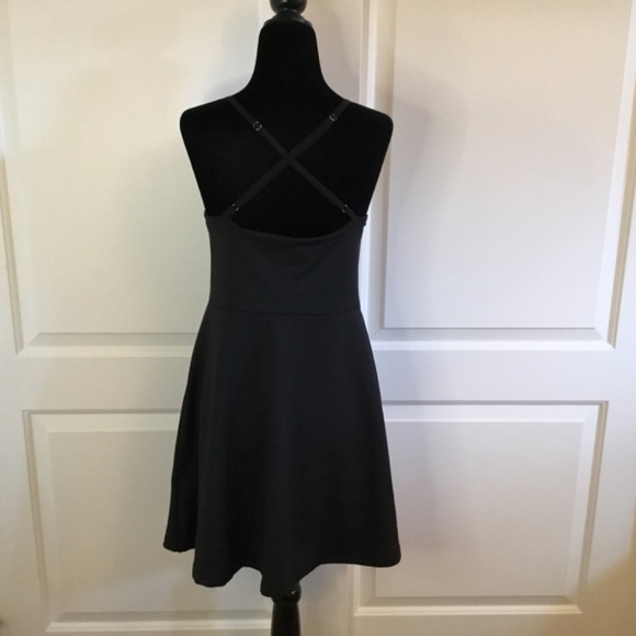 Women’s Black Spaghetti Strap Mini Summer Dress - Picture 3 of 5